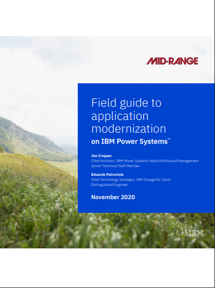 Field guide to application modernization on IBM Power Systems
